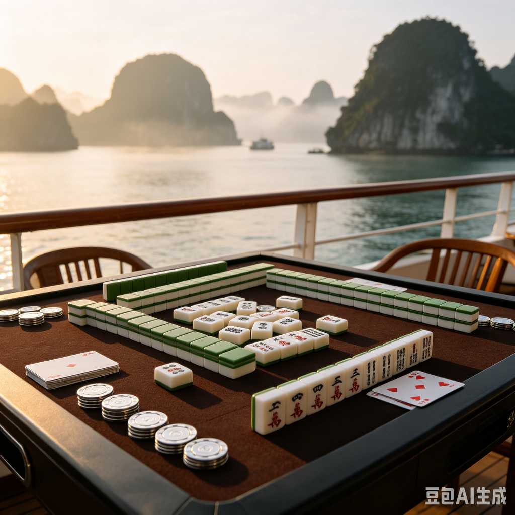 small mahjong mat portable