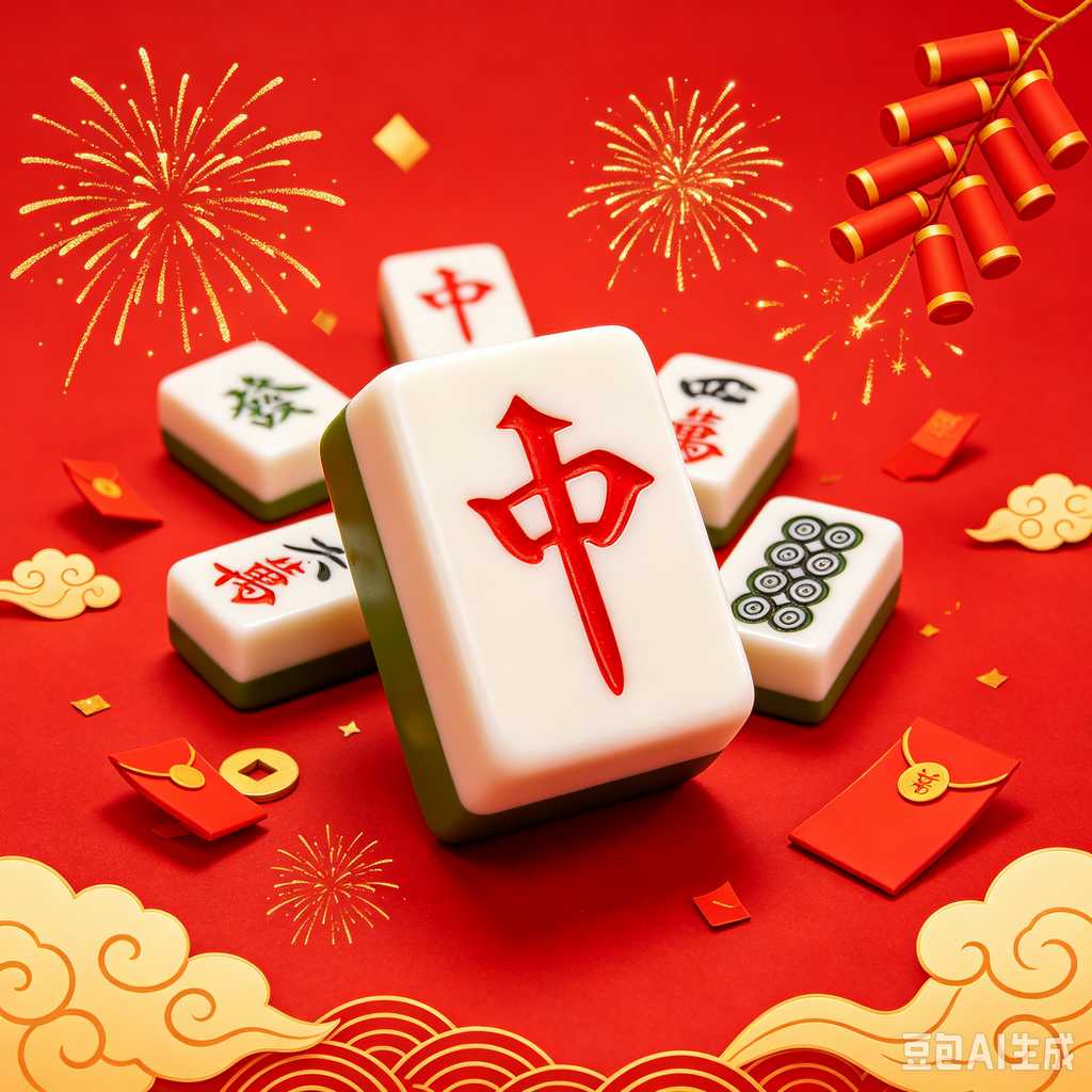 large print mahjong set