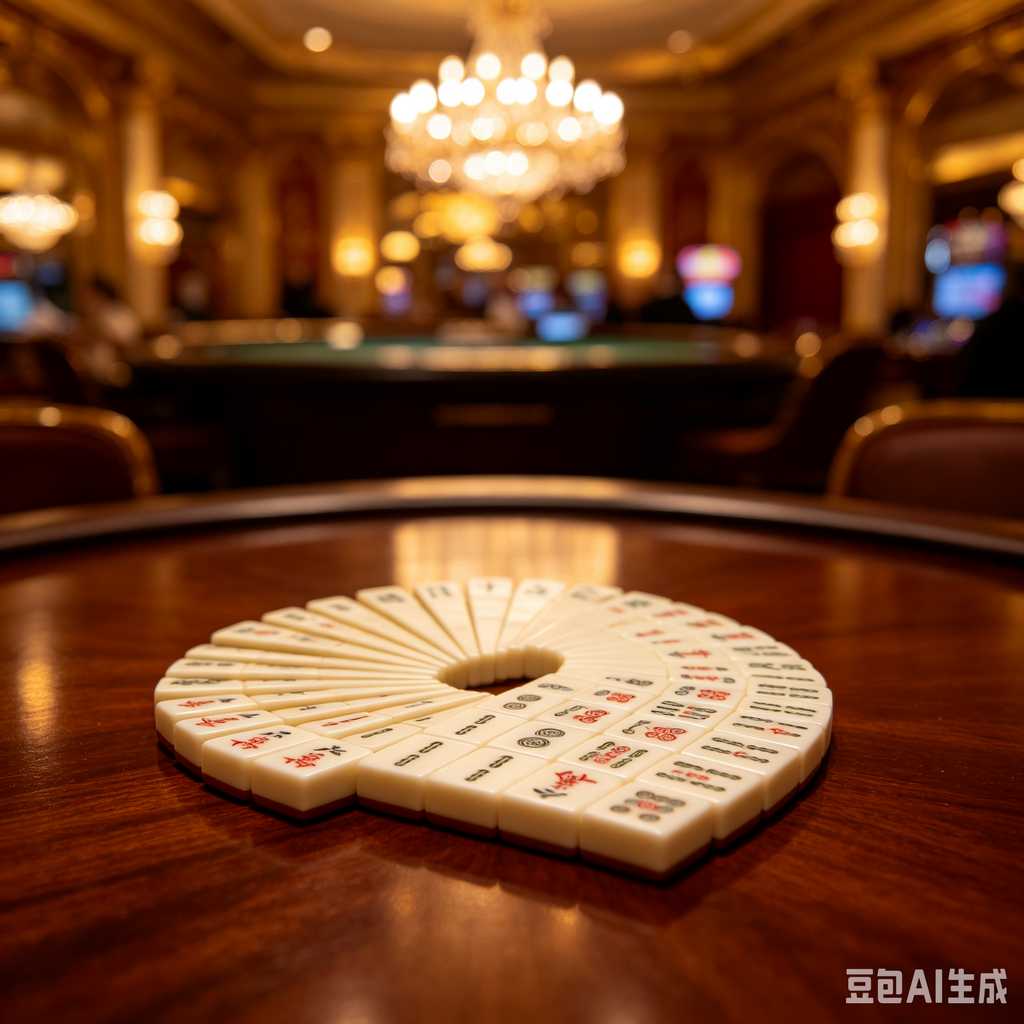 bamboo wood mahjong set